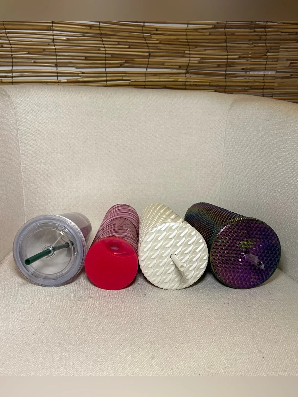 Starbucks four tumblers